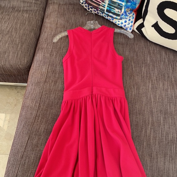 HOT PINK RED VALENTINO DRESS - Picture 7 of 8